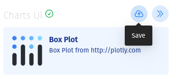 visualisation save button. 
