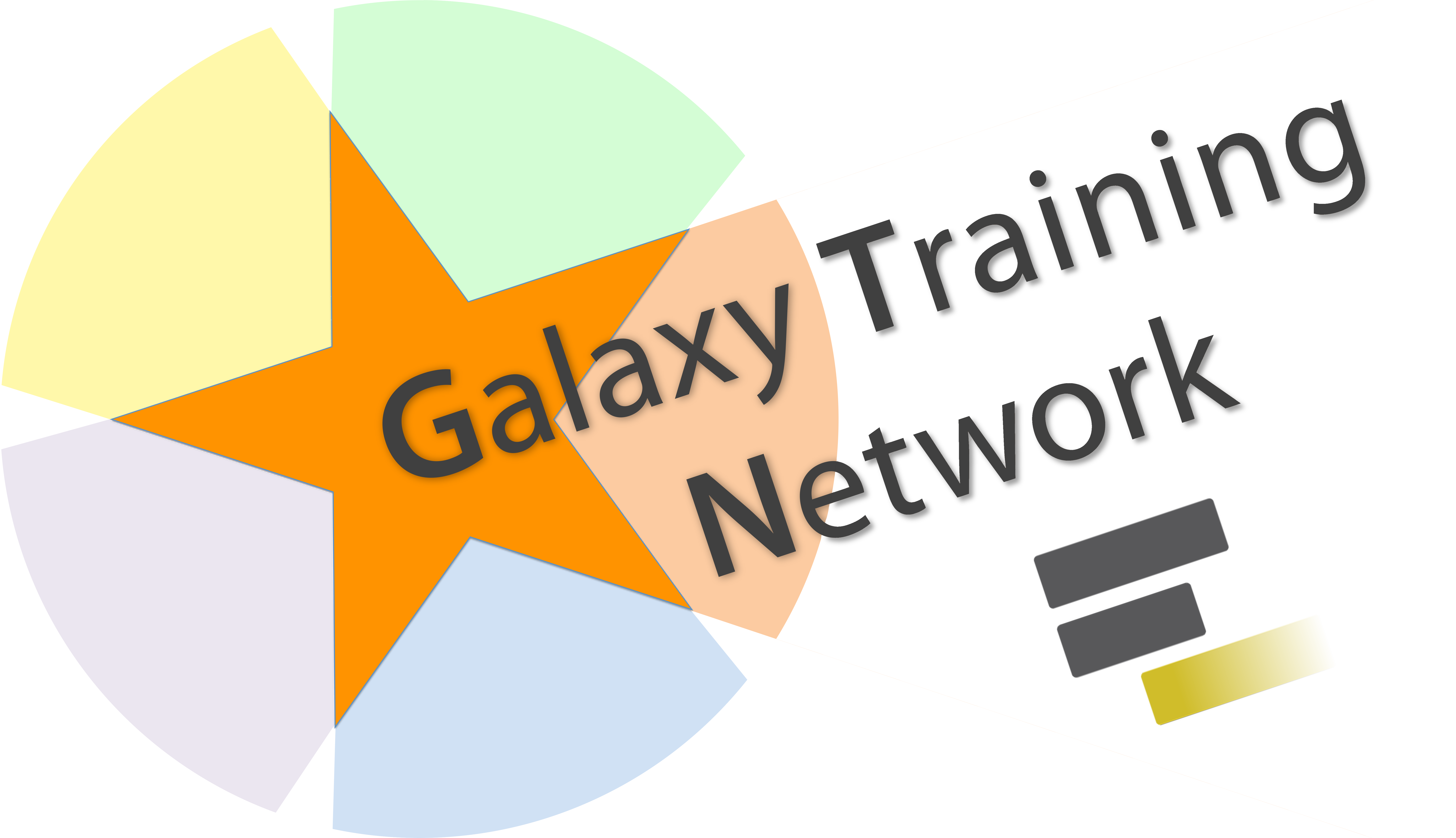 GTN logo with a multi-coloured star and the words Galaxy Training Network