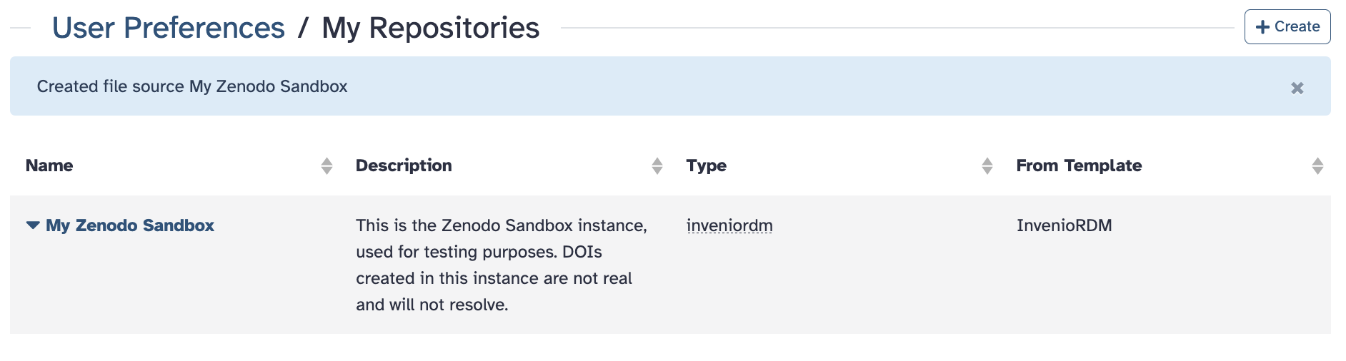 InvenioRDM Integration.