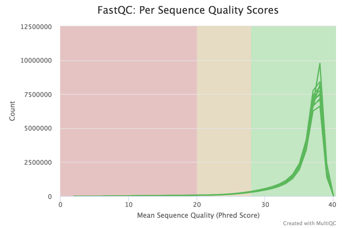 Per Sequence Quality Scores. 